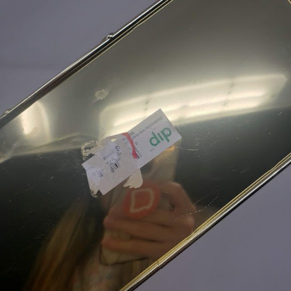 Target Gold Metal Geometric Tiered Mail Letter Paperwork Office Organizer - Picture 5 of 8